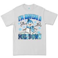 Dove Grey i'm having a meltdown Premium Tee - MaliasSmallBusiness