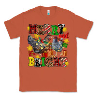 Copper chicken merry and bright Classic Tee - AdoDesignShop