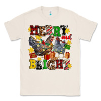 Natural chicken merry and bright Classic Tee - AdoDesignShop