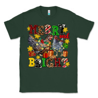 Sports Green chicken merry and bright Classic Tee - AdoDesignShop