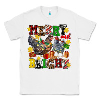 White chicken merry and bright Classic Tee - AdoDesignShop