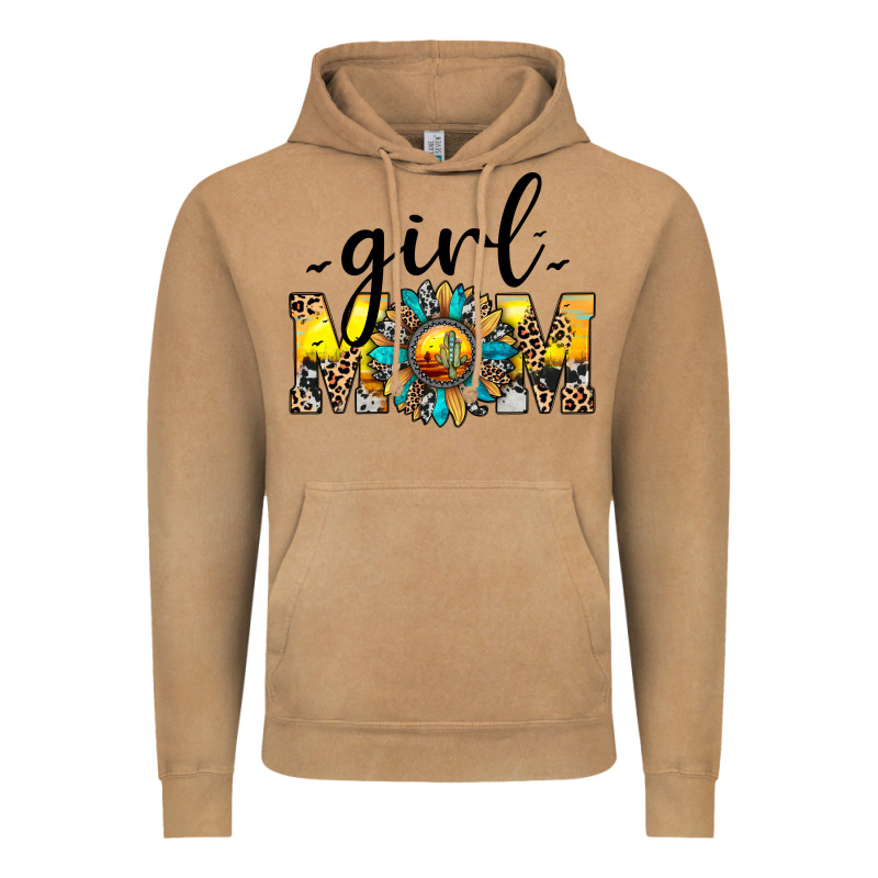 Girl Mom Vintage Hoodie by JahusDesignShop | Teevron