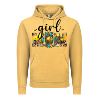 Vintage Mustard girl mom Vintage Hoodie - JahusDesignShop