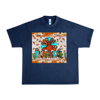 Navy thankful turkey Urban Heavy Tee - JahusDesignShop