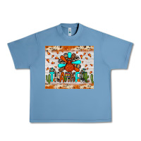 Pebble Blue thankful turkey Urban Heavy Tee - JahusDesignShop