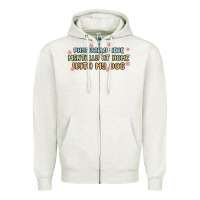 Oatmeal Heather physically here mentally at home with my dog Zipper Hoodie - MaliasSmallBusiness