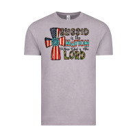 Vintage Zinc blessed İs the nation whose god is the lord Vintage Tee - CowhideDigitalArt
