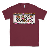 Burgundy race license plate Classic Tee - Artiststas