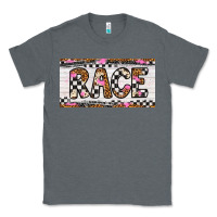 Charcoal Heather race license plate Classic Tee - Artiststas