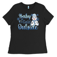 Black baby it's cold outside Ladies Tee - AdoDesignShop