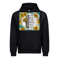 Black god says you are with sunflower Urban Hoodie - TumblerDesignByShophia