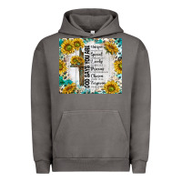 Pigment Tornado god says you are with sunflower Urban Hoodie - TumblerDesignByShophia