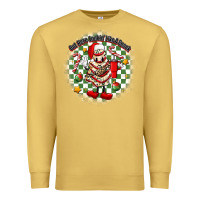 Antique Gold boojee christmas cake with belt bag Premium Sweatshirt - MaliasSmallBusiness