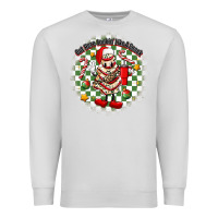 Dove Grey boojee christmas cake with belt bag Premium Sweatshirt - MaliasSmallBusiness
