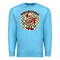 Ocean Blue boojee christmas cake with belt bag Premium Sweatshirt - MaliasSmallBusiness