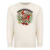 Sandshell boojee christmas cake with belt bag Premium Sweatshirt - MaliasSmallBusiness