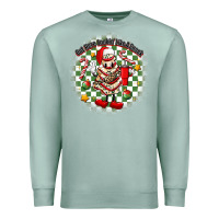 Seafoam boojee christmas cake with belt bag Premium Sweatshirt - MaliasSmallBusiness
