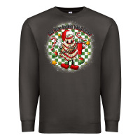 Smoke boojee christmas cake with belt bag Premium Sweatshirt - MaliasSmallBusiness