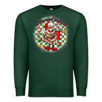 Sports Green boojee christmas cake with belt bag Premium Sweatshirt - MaliasSmallBusiness