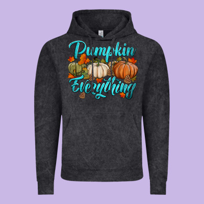 Pumpkin Everything Vintage Hoodie Designed By Hra Design Shop