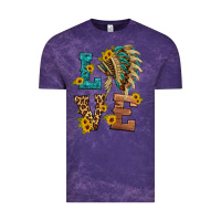 Cloud Purple love indian headdress Vintage Tee - HRA Design Shop