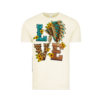 Vintage Arctic love indian headdress Vintage Tee - HRA Design Shop