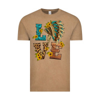 Vintage Coffee love indian headdress Vintage Tee - HRA Design Shop