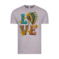 Vintage Zinc love indian headdress Vintage Tee - HRA Design Shop