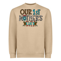 Mushroom our 1 st mother's day Heavyweight Sweatshirt - CowhideDigitalArt