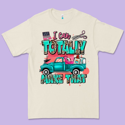 Premium Tee I can totally make that with truck