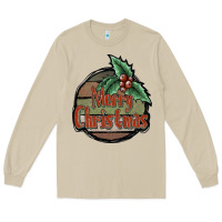 Mushroom Merry Christmas Long Sleeve Tee - JahusDesignShop