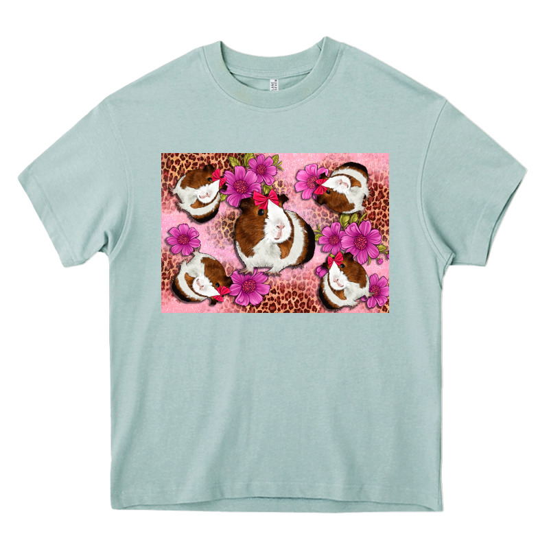 Guinea Pig Flowers Heavy Core Tee by Artiststas | Teevron