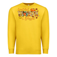 Lemon grateful thankful and blessed Premium Sweatshirt - MaliasSmallBusiness