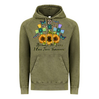 Vintage Olive because he lives i can face tomorrow Vintage Hoodie - CowhideDigitalArt