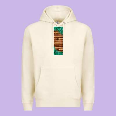 Western Tooled Leather Sunflower Turquoise Gemstone Pen Wrap 1 Premium Hoodie Designed By Jasminsmagicworld