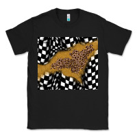 Black racing glitter leopard Classic Tee - JahusDesignShop