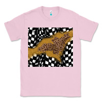 Bubblegum Pink racing glitter leopard Classic Tee - JahusDesignShop