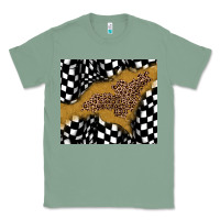 Sage racing glitter leopard Classic Tee - JahusDesignShop