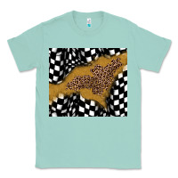 Seafoam racing glitter leopard Classic Tee - JahusDesignShop
