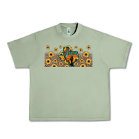 Oil Green texas map Urban Heavy Tee - JahusDesignShop