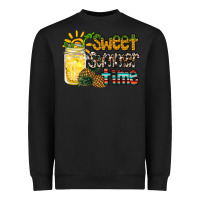 Black sweet summer time pineapple Heavyweight Sweatshirt - RacoonDesign