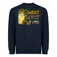 Navy sweet summer time pineapple Heavyweight Sweatshirt - RacoonDesign