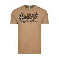 Vintage Coffee camp life Vintage Tee - CowhideDigitalArt