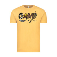 Vintage Mustard camp life Vintage Tee - CowhideDigitalArt