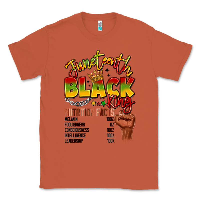 Juneteenth Black King Classic Tee by LillyAllenDesigns | Teevron