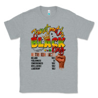 Heather Grey juneteenth black king Classic Tee - LillyAllenDesigns