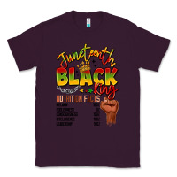 Plum juneteenth black king Classic Tee - LillyAllenDesigns