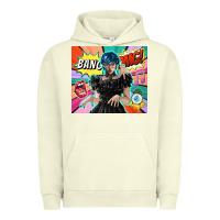 Pigment Pistachio pop art gothic girl Urban Hoodie - TumblerDesignByShophia