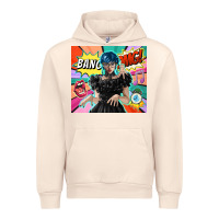 Sandshell pop art gothic girl Urban Hoodie - TumblerDesignByShophia