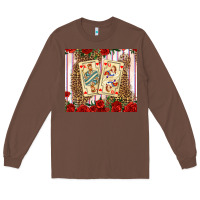 Chestnut valentines day playing cards Long Sleeve Tee - AdoDesignShop